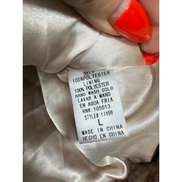 NEW- NWT Andrée by Unit Faux Fur Leopard Jacket - Picture 4 of 6